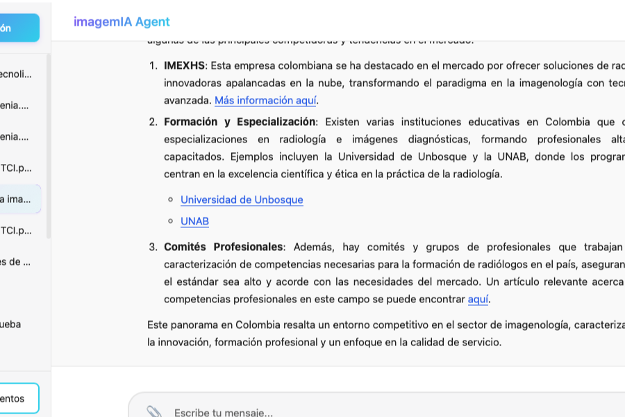 CEO usando plataforma de inteligencia con agente IA
